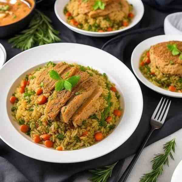 Плов с индюшкой в мультиварке